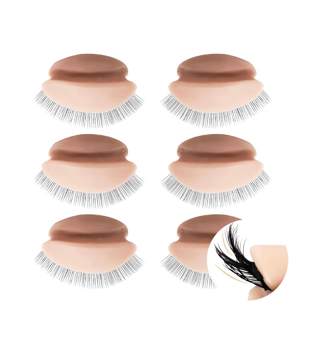 Replacement Lids for Mannequins (Pack of 6)