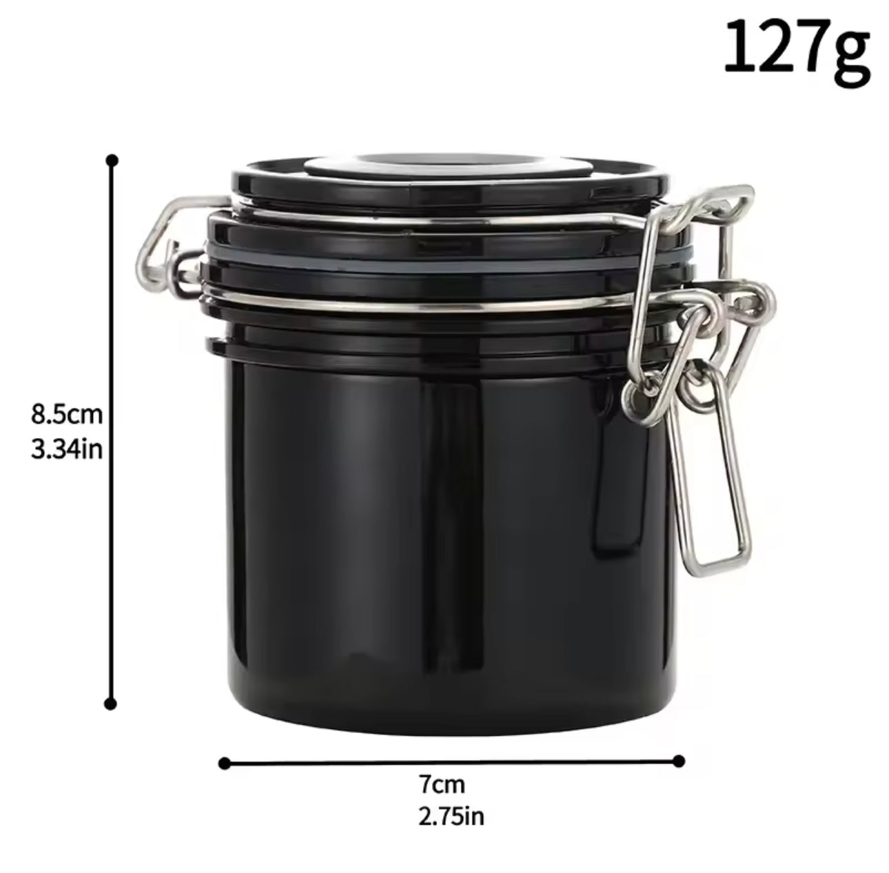 Airtight Glue Storage Container with Built-In Hygrometer