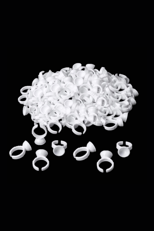 White Glue Rings (Pack of 100)